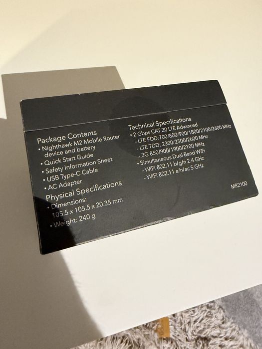 Router Wireless Nighthawk M2 nou sigilat