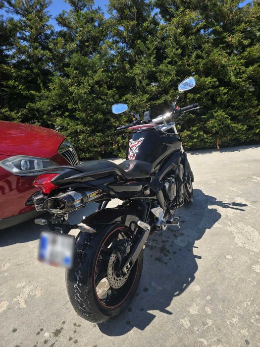 YAMAHA FZ6 Naked S2 Black Edition an 2008 evacuare MIVV