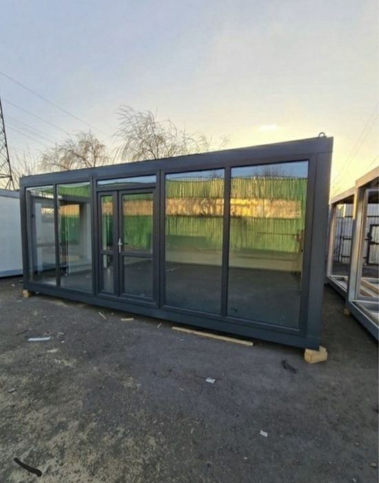 Container birou containere vitrina santier fast food vestiar pază