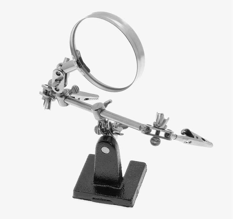 Держатель Лупа с наконечниками Третья рука металлическая Доставка