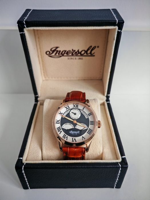 Ceas automatic INGERSOLL Retrograde Dual Time GMT