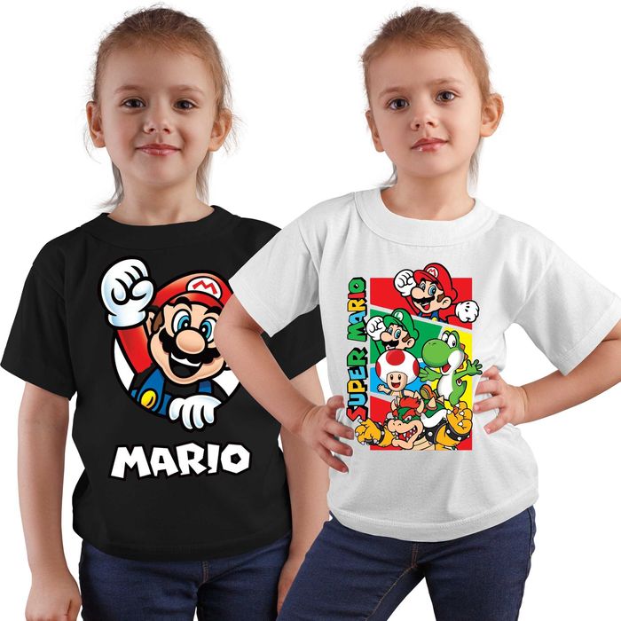 SUPER MARIO детски тениски , блузи и суитчъри СУПЕР МАРИО