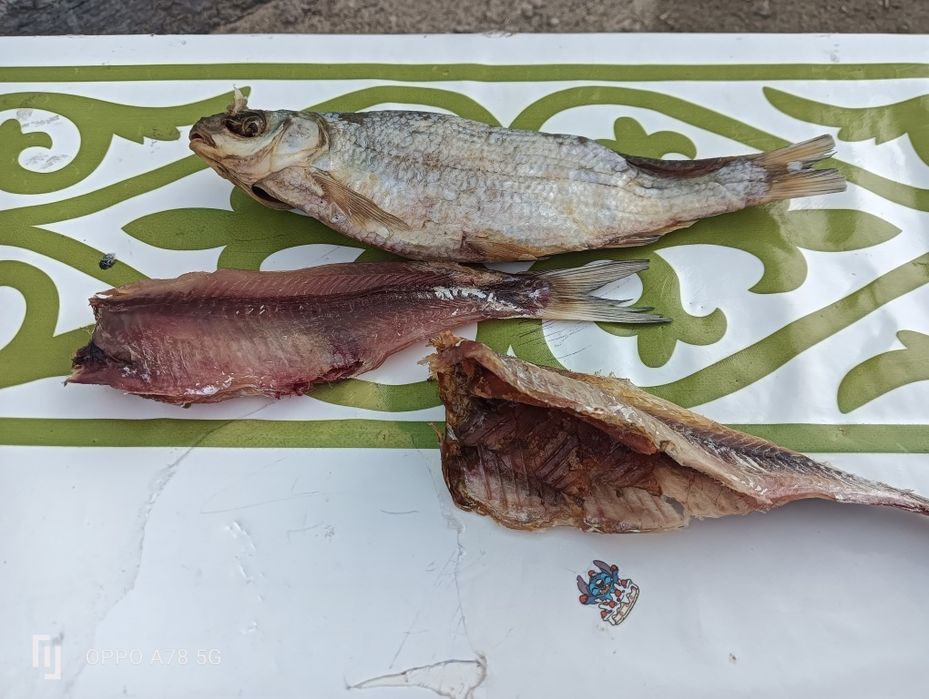 Сушеная рыба. Рыбец