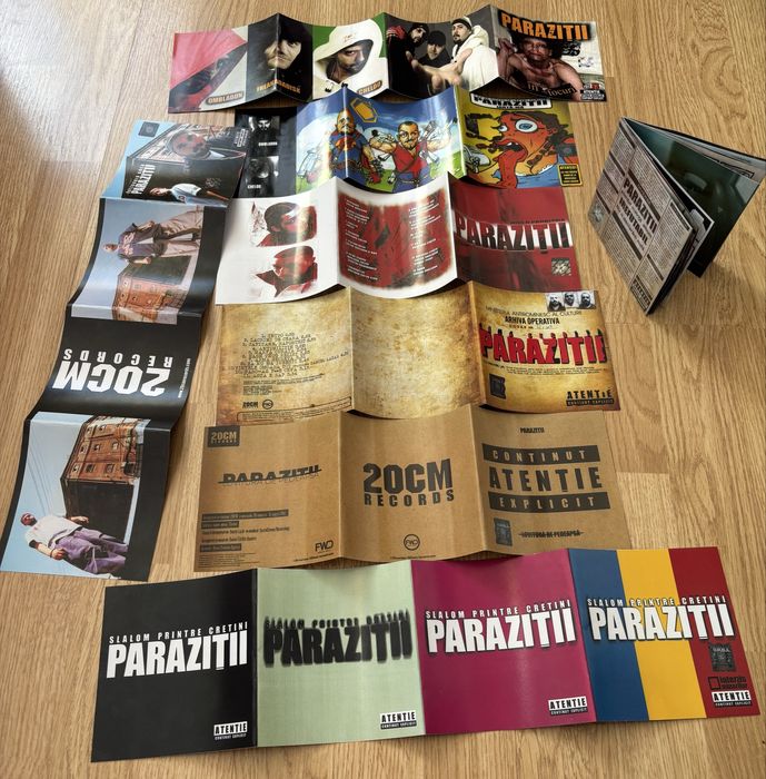 B.U.G Mafia , Parazitii cd-uri