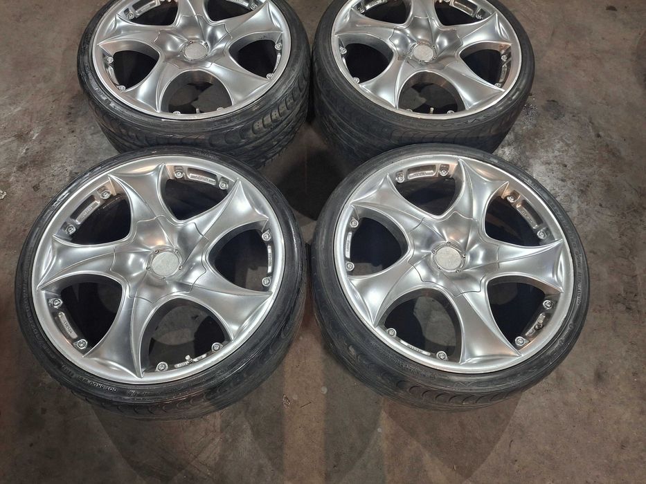 4бр. алуминиеви джанти с гуми 5x112 20 цола за Mercedes, Audi