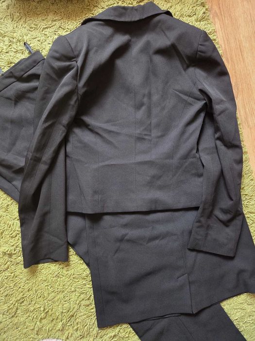 Costum de dama din 3 piese negru, marimea 38