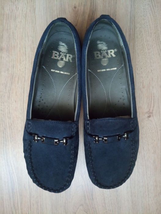 Дамски обувки естествен велур