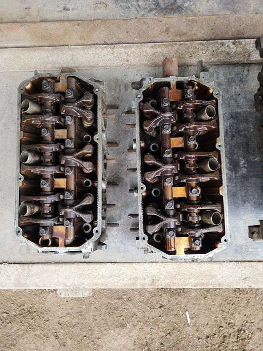 Блок ,   головки 24 клапана  6G72