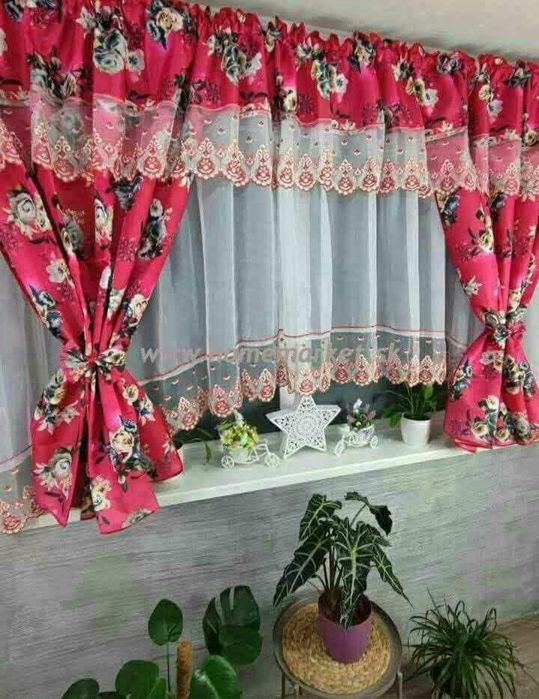 Set perdea + draperie gata cusute