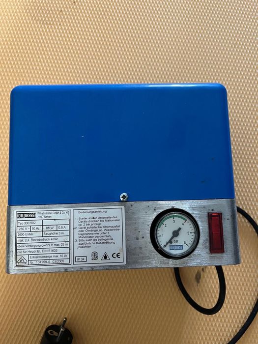 Pompă alimentare motorină OILPRESS Keller Typ 330.902 / Germania