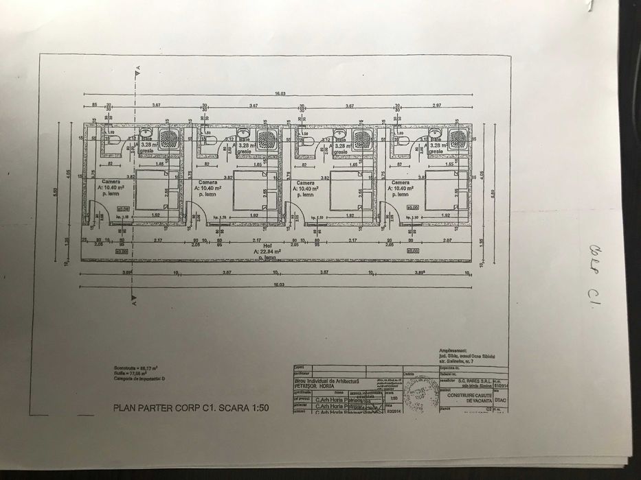DOMENIU TURISTIC 14.500 m / PENSIUNI + camping in statiunea Ocna Sibiu
