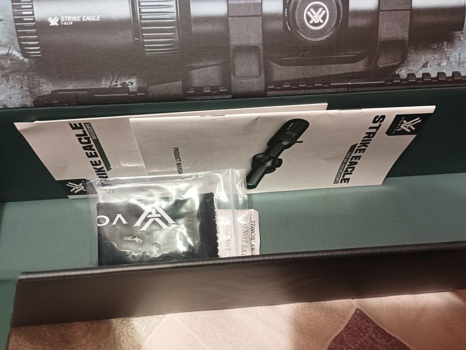 Vortex strike eagle 1-8x24 гонкаджийска оптика