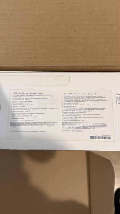 iMac 21.5-inch 2017 1TB Fusion Drive - CA NOU