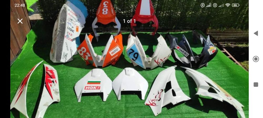 Спойлери за Yamaha R6, 2006-2007г.