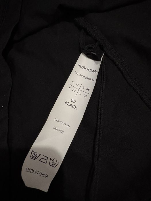 Rick Owens jumbo toothface тениска