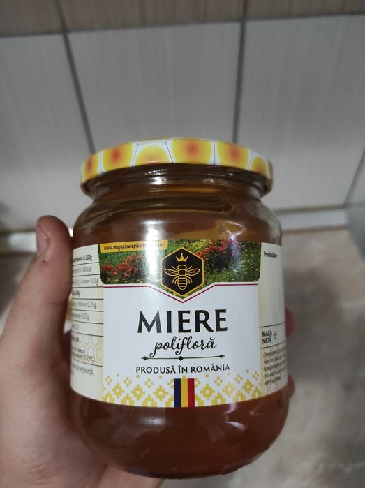 Miere de albine 100% naturala 25 lei