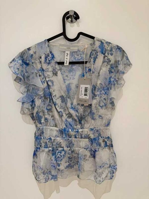 Top Guess din mătase și viscoza