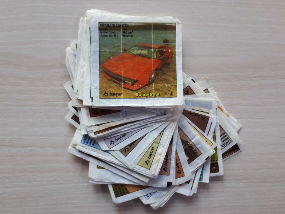 Картинки от дъвки Турбо и много други цели серии