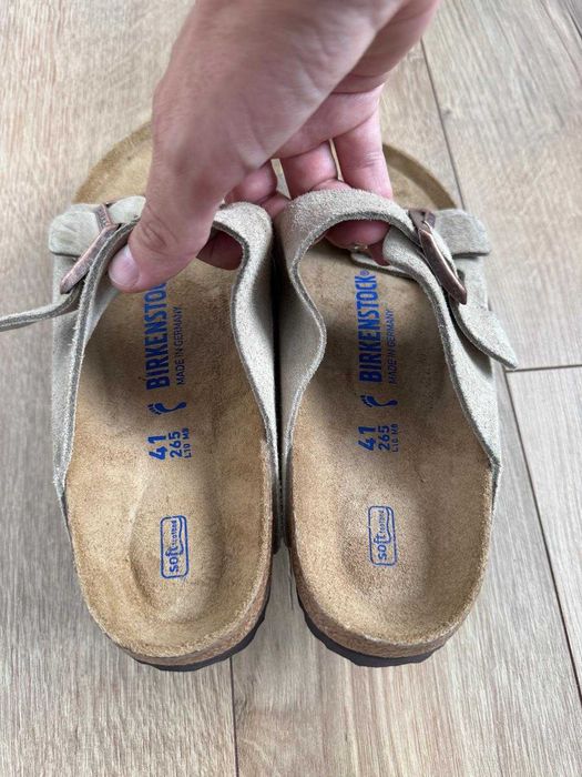 Birkenstock 41 Arizona Soft papuci piele barete piele