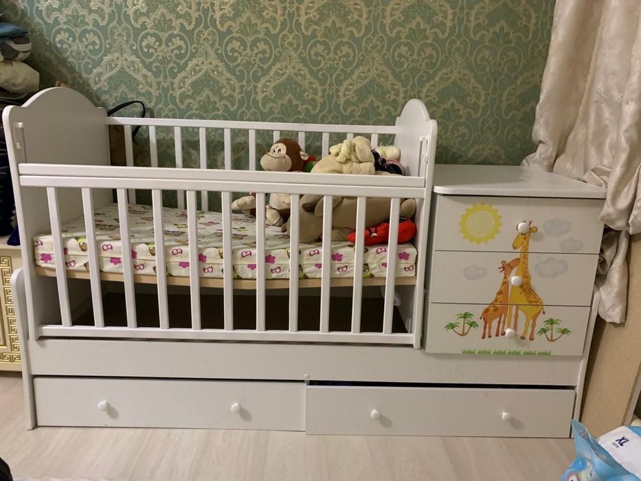 Манеж кровать трансформер