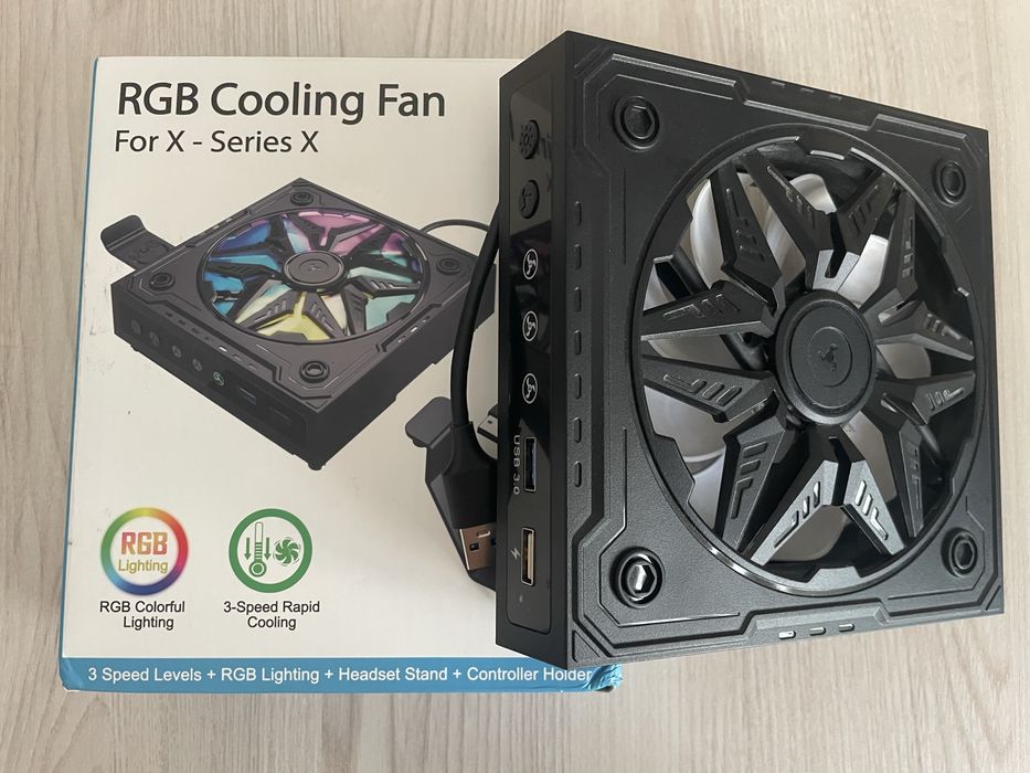 Cooler consola xbox series x RGB ventilator