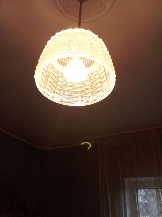 Продам плафон хрустальный