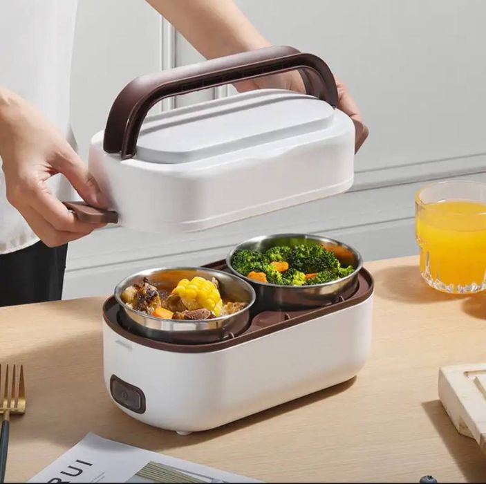 Электрический ланч-бокс с подогревом