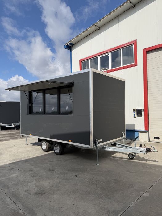 Rulote Comerciale Street Food, Rotiserie, Gogosi In Stoc Si La Comanda