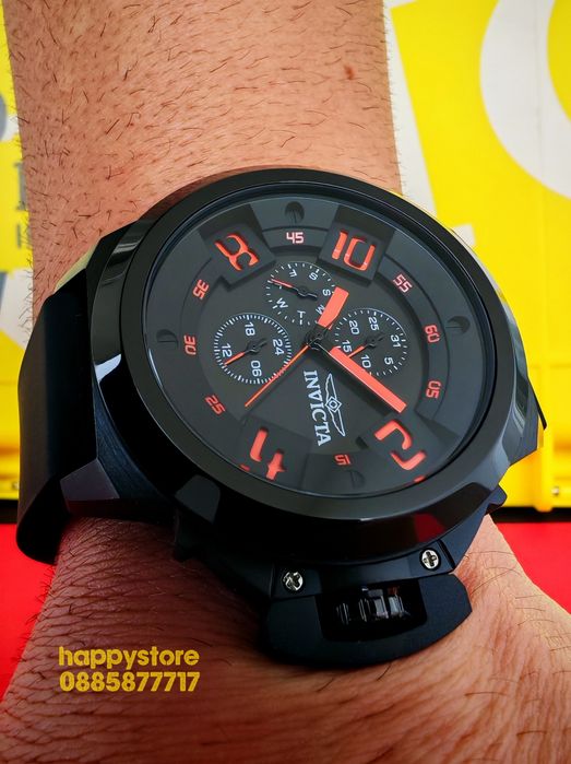 INVICTA Corduba Black 48 mm, Инвикта нов ръчен часовник