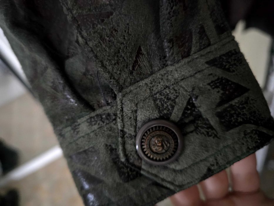 Уникално винтидж яке от естествен велур