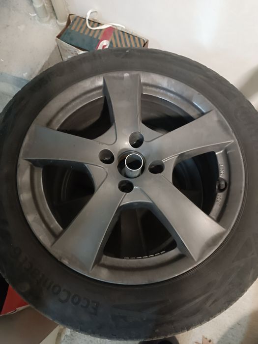 Джанти с гуми континентал 195/55/16 87H 4х100