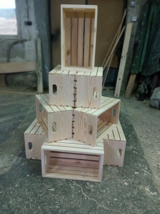 Конструкции от дървени щайги