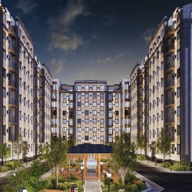 3xonali kvartira ijaraga beriladi Olmos Residence navostroyka