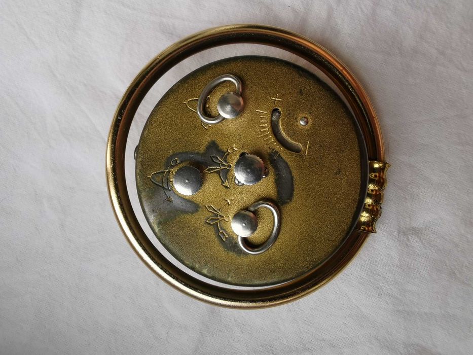 Ceas de masa Slava,mecanic cu alarma-11 jewels, Made in USSR