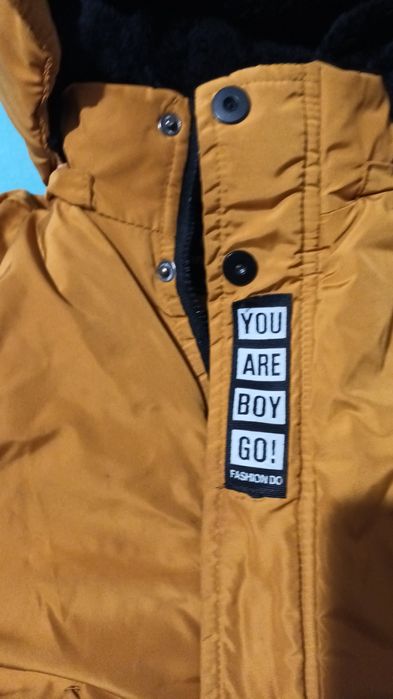 Детска зимна шуба за момче