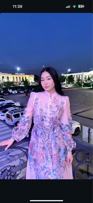 нежное платье ZIMMERMAN