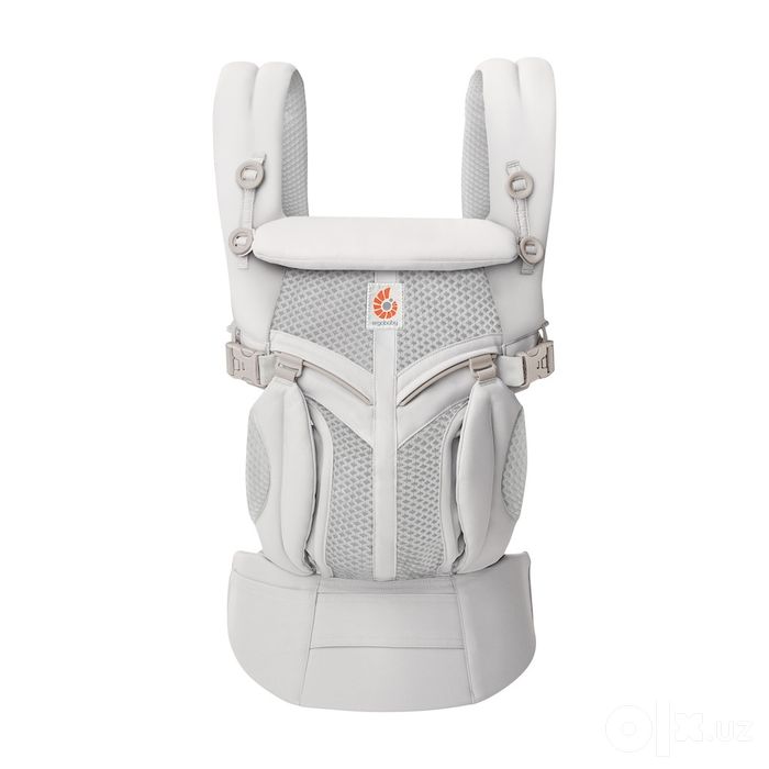 Ergobaby Omni COOL AIR PEARL GREY 0–48 oyli bolalar uchun (IDEAL)