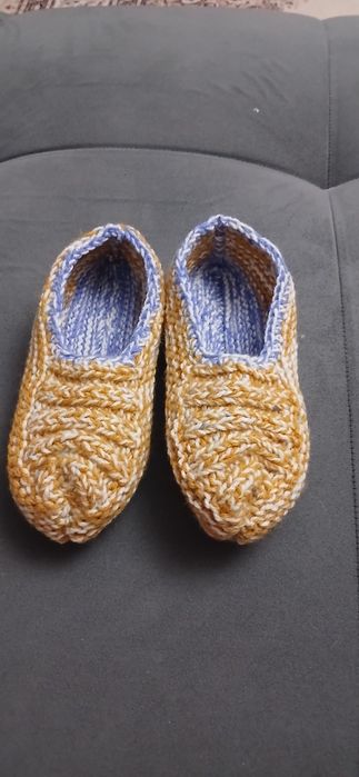 Вязаные следки ручной работы