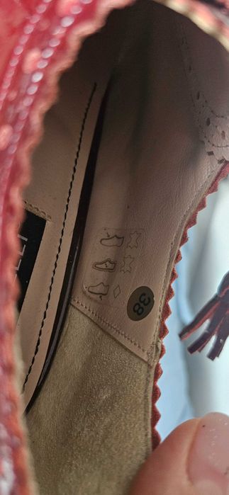 Pantofi Loafers culoare bordo cu ciucure decorativ, piele naturala, 37