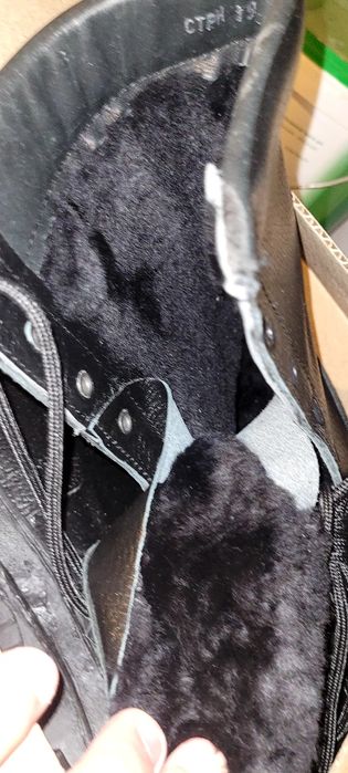 Берцы новый. Зимний