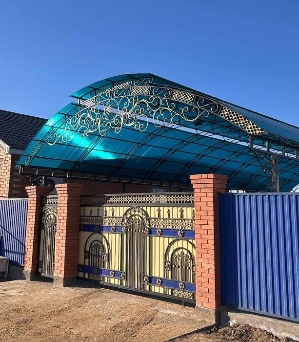 Навес из поликарбоната под ключ | Быстро и качественно