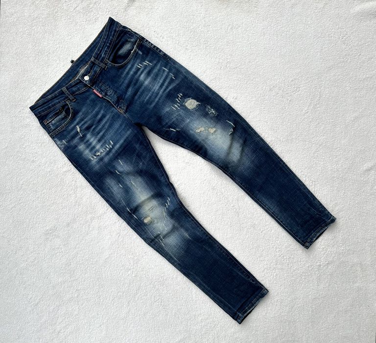 Мъжки дънки Dsquared2 (Cool Guy Fit | Made In Italy) - размер 50 (L), Много добро състояние