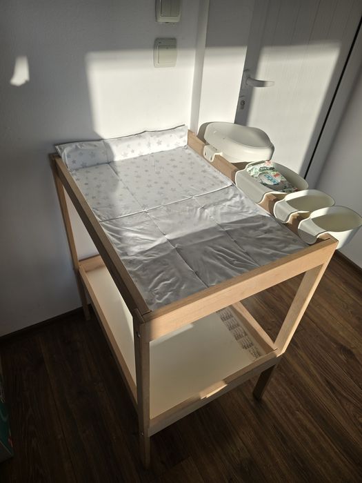 Повивалник/ SNIGLAR маса за повиване Икеа, Ikea
Маса за повиване