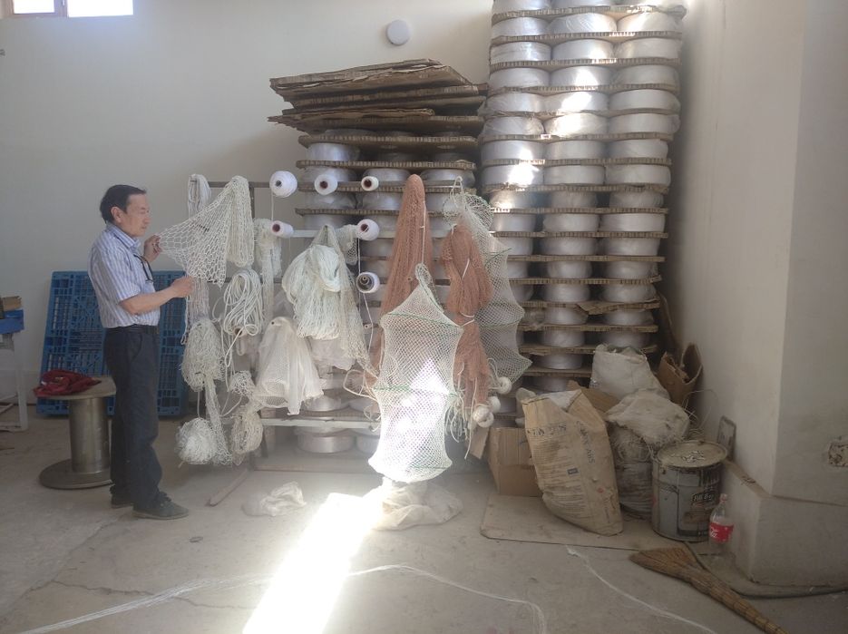 Садок для разведение рыбы. Балик бокиш учун сетка кафас