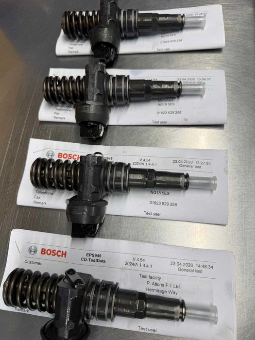 Рециклирани помпа Дюзи Bosch 0414720035 (гаранция, тествани, готови за монтаж) AUDI/SEAT/SKODA/VW/1.9 TDI/1.4 TDI