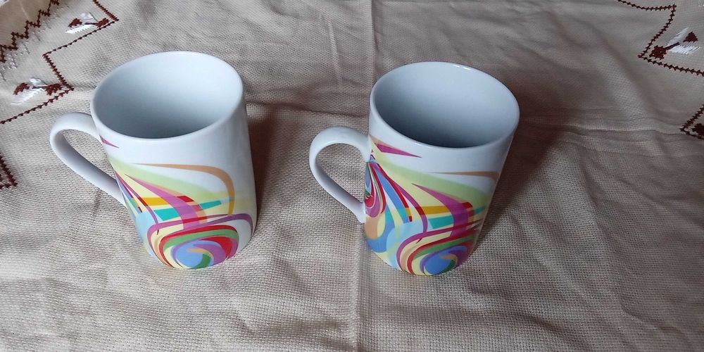 Комплект чаши за чай - порцелан