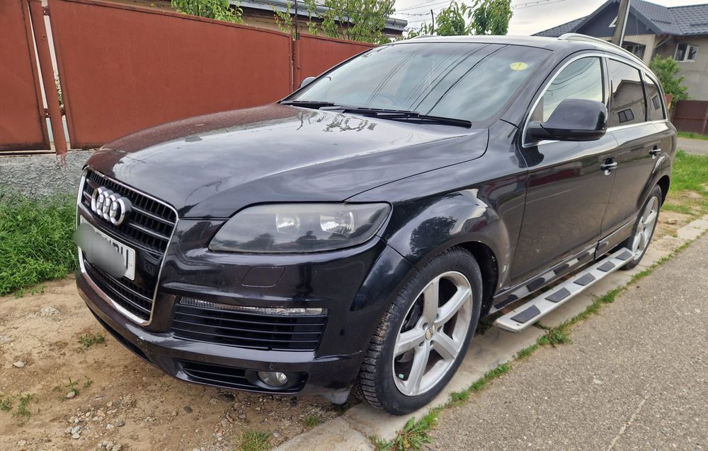 Dezmembrez audi q7 4l s-line 7 locuri motor 3.0 tdi bug bun cutie automata perne aer cardan grup diferențial jante r20 carlig remorcare bara piese