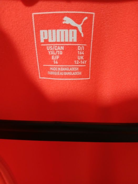 Bluză trening Puma marimea 12/14 ani 164cm nouă.