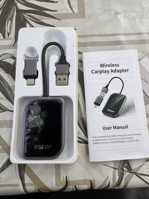 Hstop carplay wireless adapter ar play