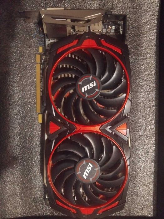 Геймърска видеокарта MSI Radeon RX 570 ARMOR 8G OC